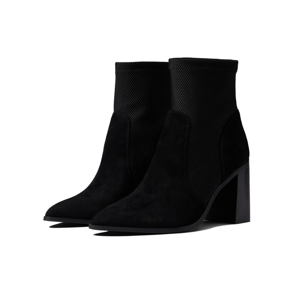Faryl by Farylrobin Carrie Boot Womens 13 Black Suede Block Heel Bootie JOBB1790